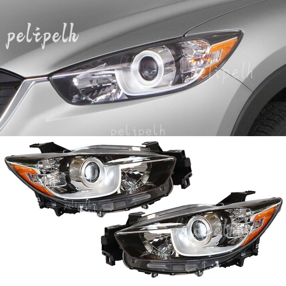Pair Headlights CX5 Headlamps Left and Right Headlights For 2013