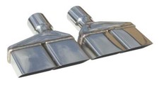 Pypes 304 Ss Rectangular Angle Cut Exhaust Tips For 70-74 Dodge Challenger Evt86 Pypes 304 Ss Rectangular Angle Cut Exhaust Tips For 70-74 Dodge Challenger Evt86