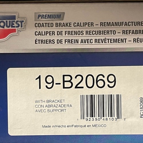 CarQuest #19-B2069 Coated Brake Caliper - Picture 2 of 2