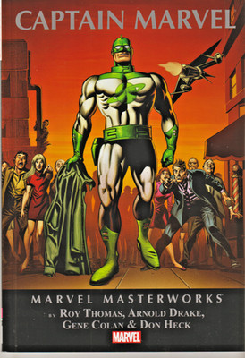 MARVEL MASTERWORKS : CAPTAIN MARVEL  $24.99 TPB   254 PAGES  2012  NICE!!!
