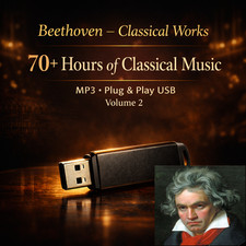 Beethoven USB Classical Music Collection  Volume 2  Symphonies  Sonatas