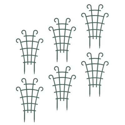 6 Pcs Blumen Reben Spalier Blumenstützrahmen Gartenbedarf Rebekletterregal