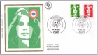 France FDC Paris 1991 Marianne de Briat (Bicentenaire) First Day Special Postmark