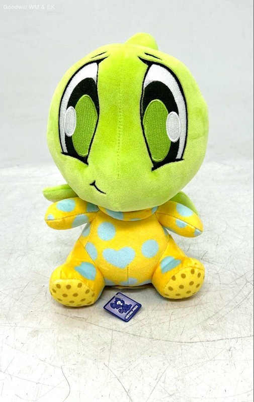 Neopets Baby Shoyru Plush Stuffed Animal 9" With Unscratched Virtual Prize Tag