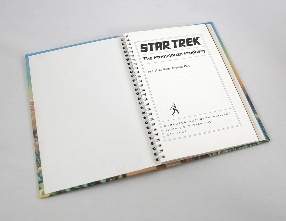 SEALED 1986 Star Trek: The Promethean Prophecy Simon & Schuster Big Box PC - Image 4 of 4