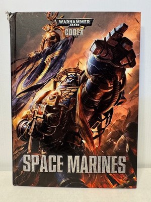 Codex: Space Marines Warhammer 40,000 Supplement Hardcover Book RPG
