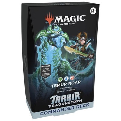 Tarkir Dragonstorm Deck Commander Drachen Temur Roar MTG ENG