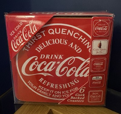 Coca-Cola Retro Kork Untersetzer 6er Set