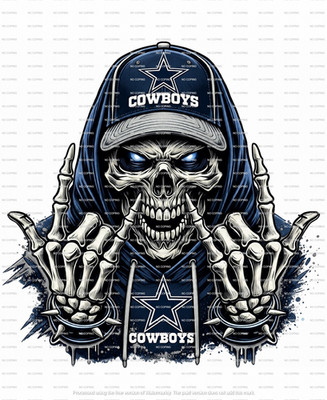 Dallas Cowboys Decal Sticker Car Truck Wall Mirror Phone Tumbler Bumper Window
