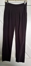 Athleta Women Lightweight Pleated Trousers Joggers Pants Snap Pockets Legs Sz 0