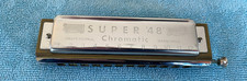 Vintage Kratt Super 48 Chromatic Professional Harmonica with Case--EXCELLENT