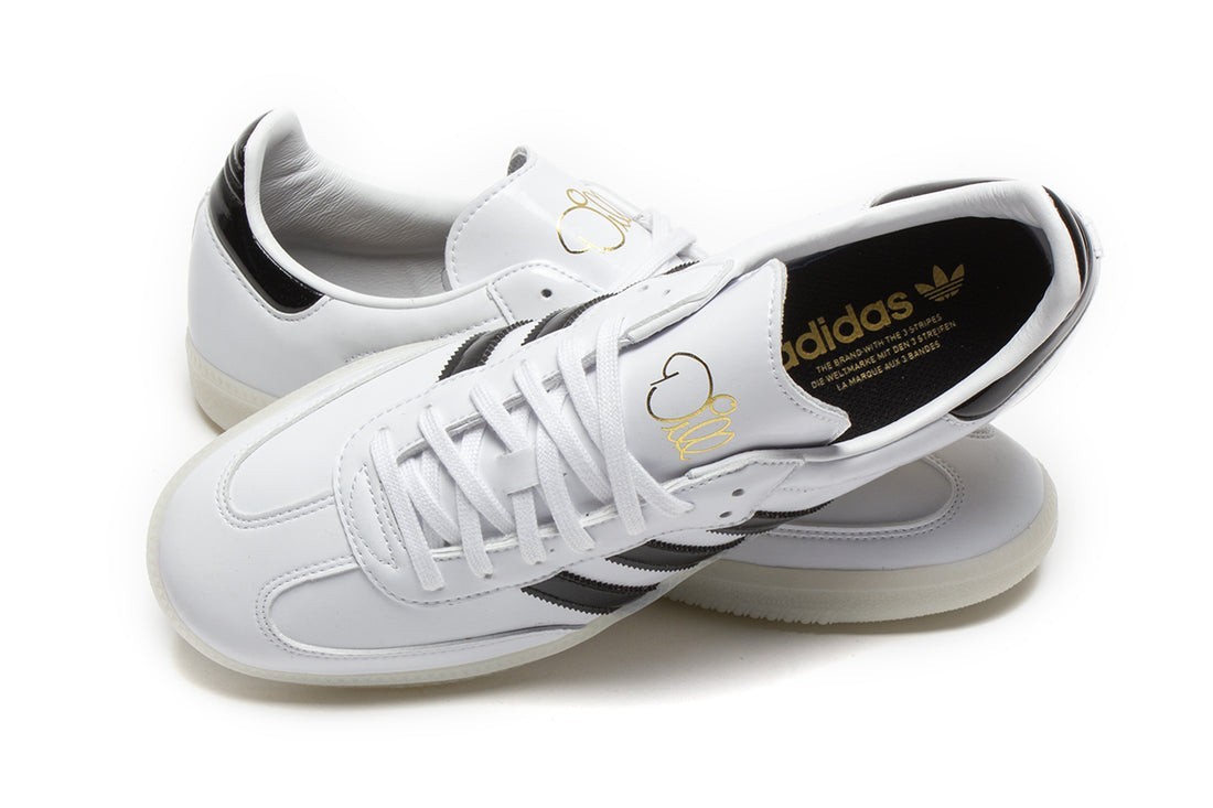 adidas Samba Sneakers Jason Dill Retro Trainers Originals White