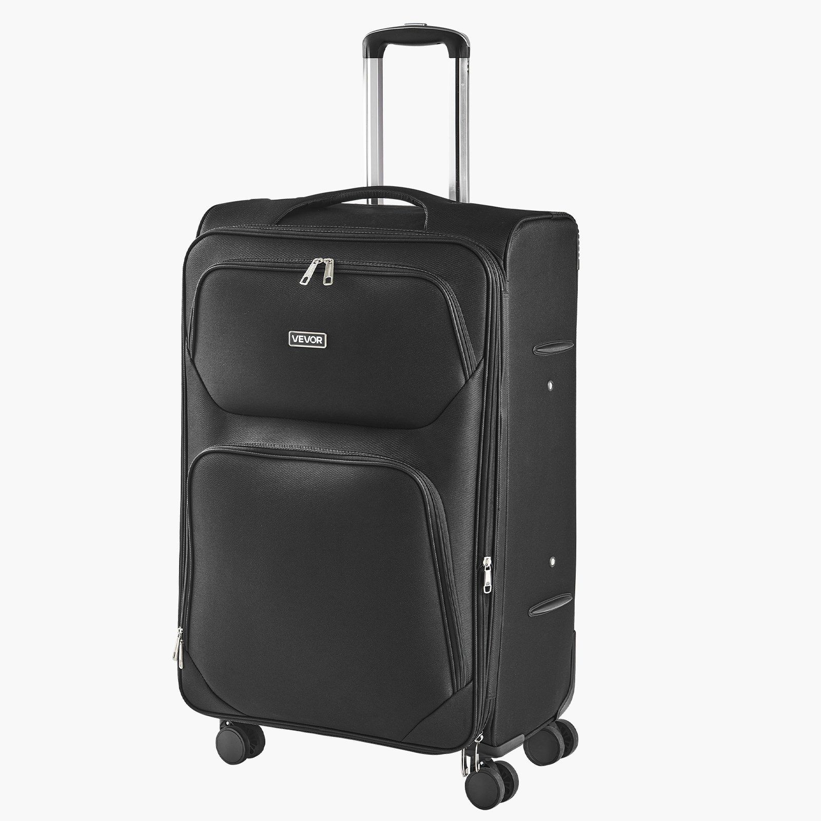 With Spinner Wheels, 28-inch Softside Checked Large