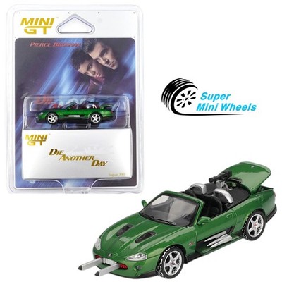 Mini GT 1:64 Jaguar XKR 007 ''Die Another Day'' English Packaging #908