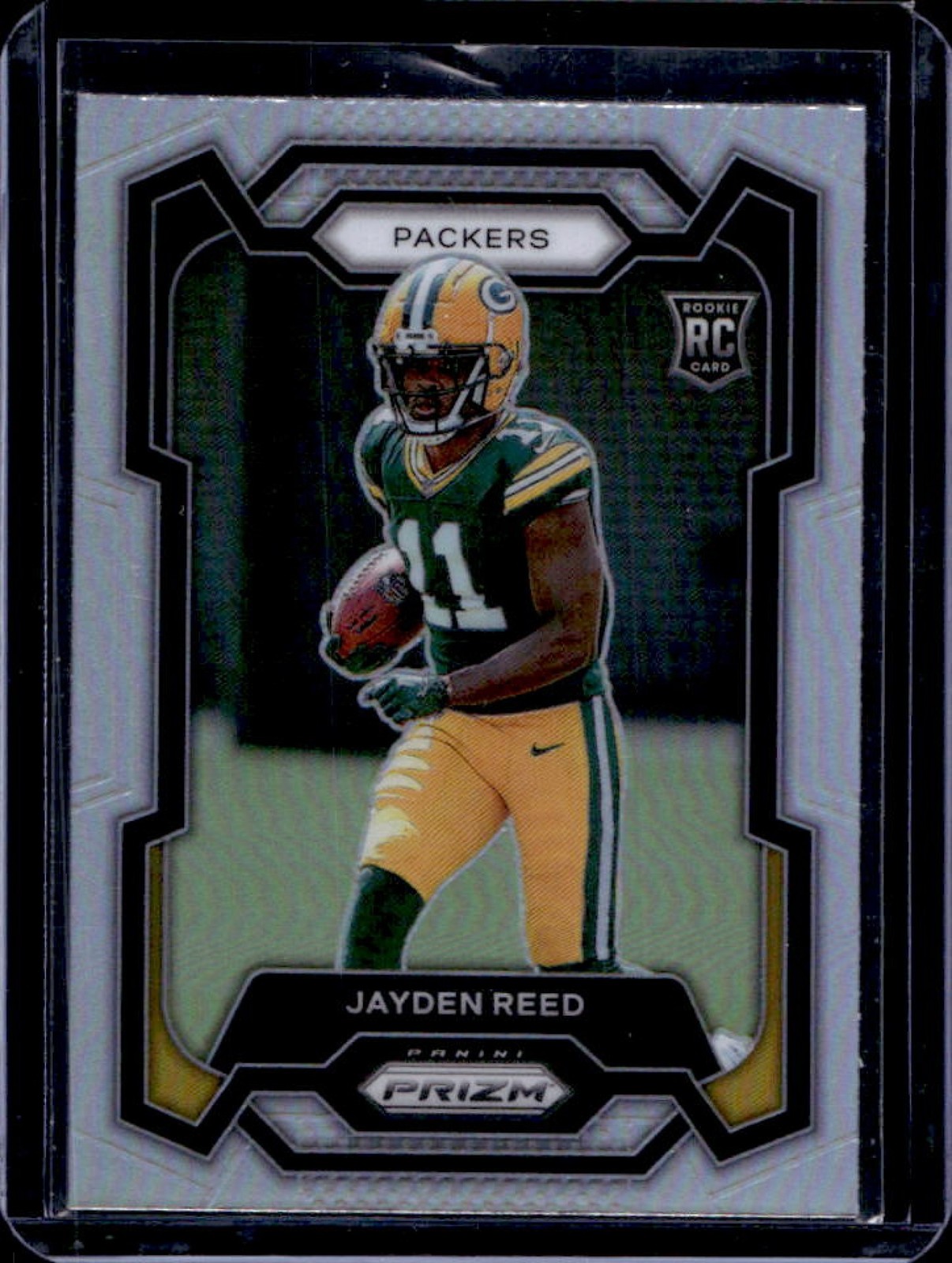 2023 Prizm Jayden Reed RC Silver Rookie #334 Packers