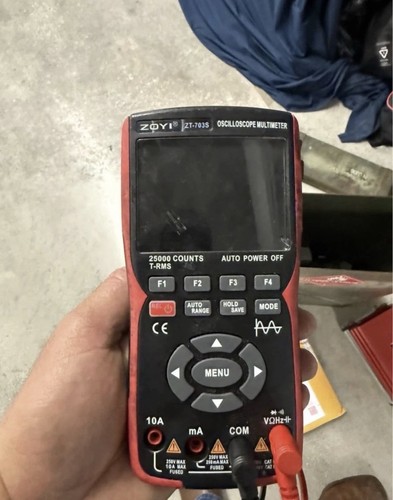 ZOYI ZT-703S Handheld Oscilloscope Multimeter True RMS 25000 Counts CAT II