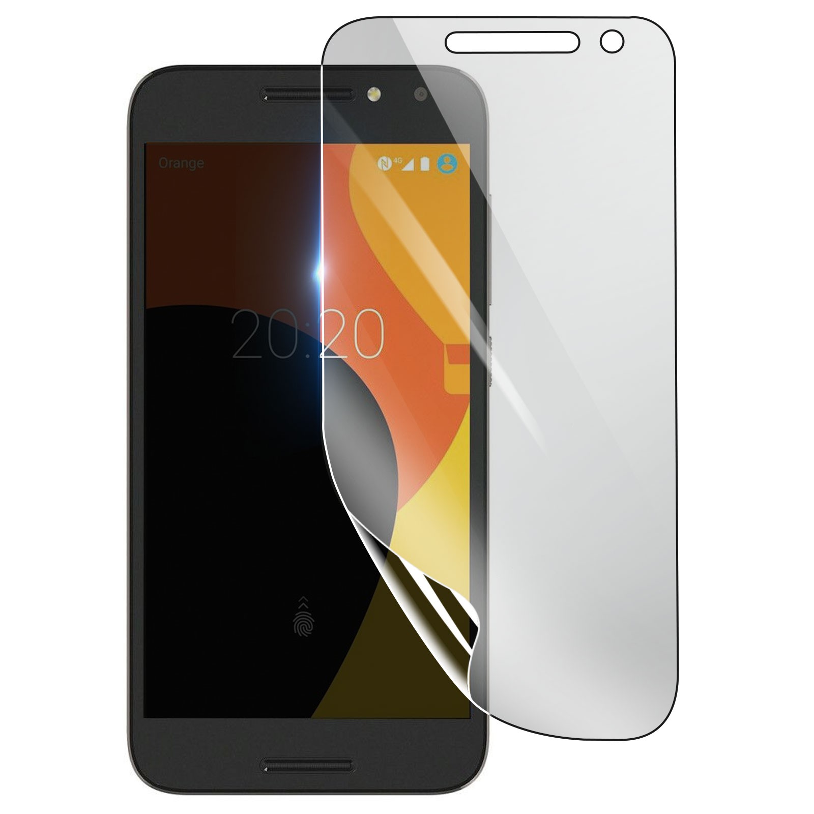 Film protecteur Orange Dive 72 hydrogel pour sécuriser votre mobile en voyage