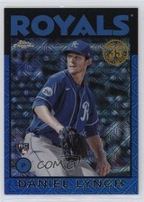 2021 Update Silver Pack 1986 Topps Chrome Baseball Blue 117/150 Daniel Lynch 1u6