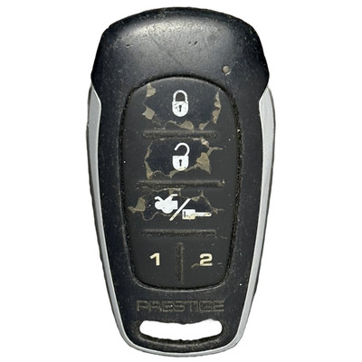 Used Worn Prestige Security Alarm Keyless Entry 5 Button Remote Fob ELVATNA