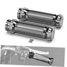 Chrome-Plating Hand Grips Hand Holding Grips Compatible with Harley CVO sliver