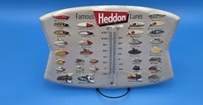Heddon Lures Metal Thermometer Sign (New)