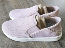 Olukai Women's Ki'ihele Slip On Comfort Sneakers Size 9 Dusty Rose EUC