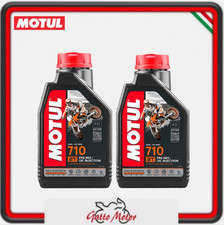 OLIO MOTORE MISCELA MOTUL 710 2T 100% SINTETICO ROAD OFF ROAD 2 LITRI