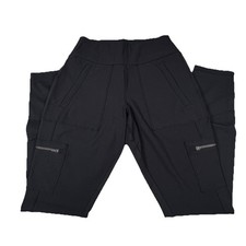 Athleta 6 Headlands Hybrid Cargo High Rise Tight Black NWT! #982353