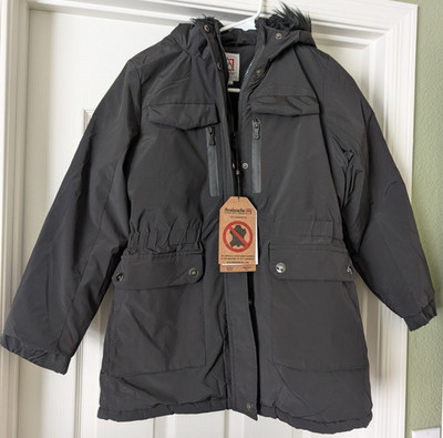 AVALANCHE Full Zip Girls Outdoor insulated Coat, Size XL (16), NEW MSRP $120