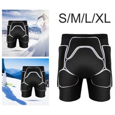 3D-gepolsterte Shorts Snowboardhose Schutz Hüfte Steißbein Hintern Radfahren