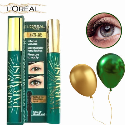 L'Oreal Lash Paradise Mascara - Limited Edition, für empfindliche Augen - Schwarz