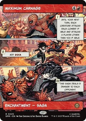 Maximum Carnage (Borderless) Normal SPM NM