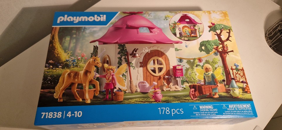 Playmobil Feenzuhause mit Stall und Einhorn 71838 unbespielt originalverpackt