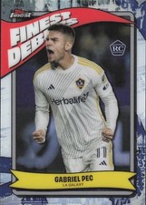 2024 Topps Finest MLS Gabriel Pec Finest Debuts RC #FD-11