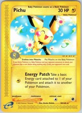PICHU 58/165 EX EXPEDITION BASE SET POKEMON LIGHTLY PLAYED on eBay