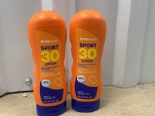2x Lot CVS Health Sport Sunscreen Lotion SPF 30 - 8oz Exp 05/27 2.12 per gallon