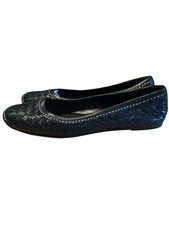 Bottega Veneta Classic Black Intreccaito Leat...