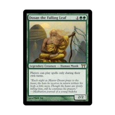 WotC MtG Champions of Kamigawa Dosan the Falling Leaf (R) NM