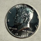 1967 SMS BU (Special Mint Set) 40% silver Kennedy half. Exact coin shown. #3
