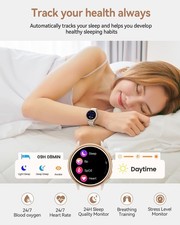 Multi-Functional Women's Smartwatch - 1.27'' Screen & Two Stylish Bands Included 5