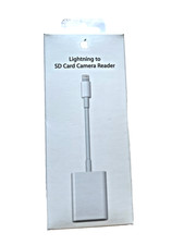 Apple Lightning to SD Card Camera Reader Model A1595 Part MJYT2AM/A USB3