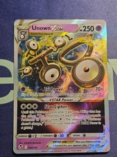 Unown VSTAR 066/195 Swsh12: Sword & Shield - Silver Tempest Holo
