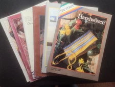 Interweave Press Handwoven Magazine -Lot of 6 magazines -1981, 1982, 1983