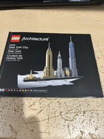 LEGO ARCHITECTURE: New York City (21028), 100% Complete, No Box