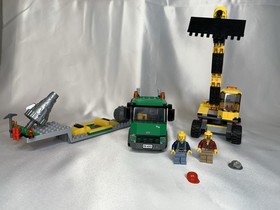 LEGO City 4203 Excavator Transport - 100% Complete