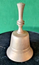 Vintage Leonard EPNS Silver Plated Dinner Bell 4 In Tall 2 1/4 In Wide 97.4 Gram