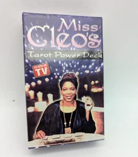 Miss Cleo's Tarot Power Deck of 78 Cards 56 Minor & 22 Major Egyptian artwork 