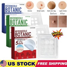 MICRONEEDLE BOTANIC Skin Tag  Acne Patch Skin Tag Remover Patches 9Pcs HOT 2026