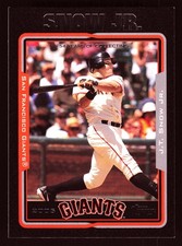 J.T. Snow Jr. San Francisco Giants 2005 Topps Black #173 SN /54