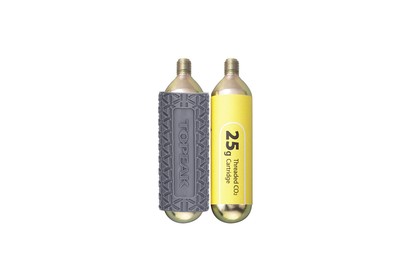 TOPEAK Cartucho bombona gas 2u con funda CO2 25GR